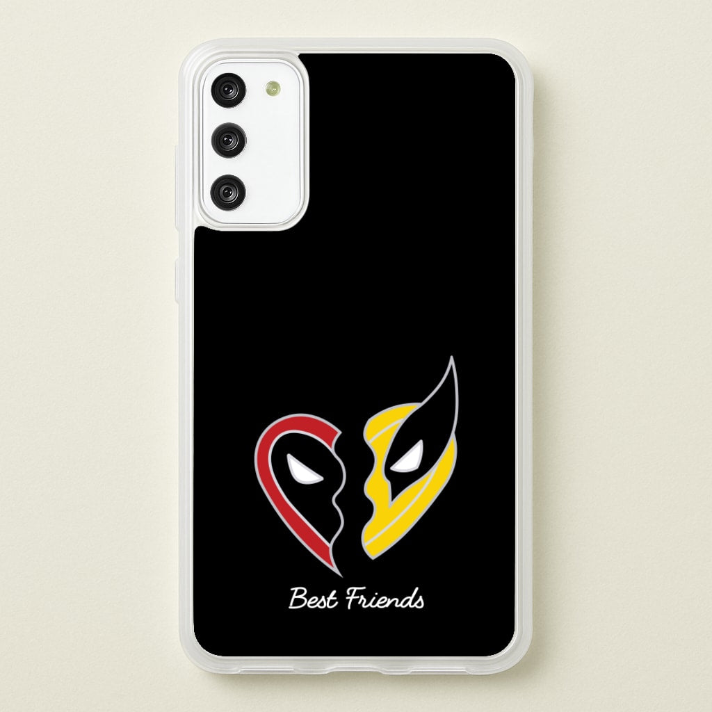 Superhero Best Friends Locket  - Marvel Phone Case for Galaxy A41