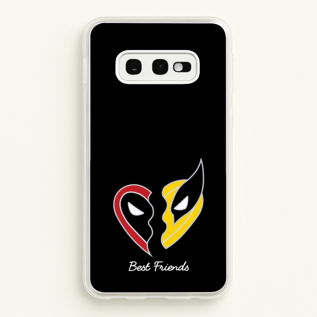 Superhero Best Friends Locket  - Marvel Phone Case for Galaxy S10e