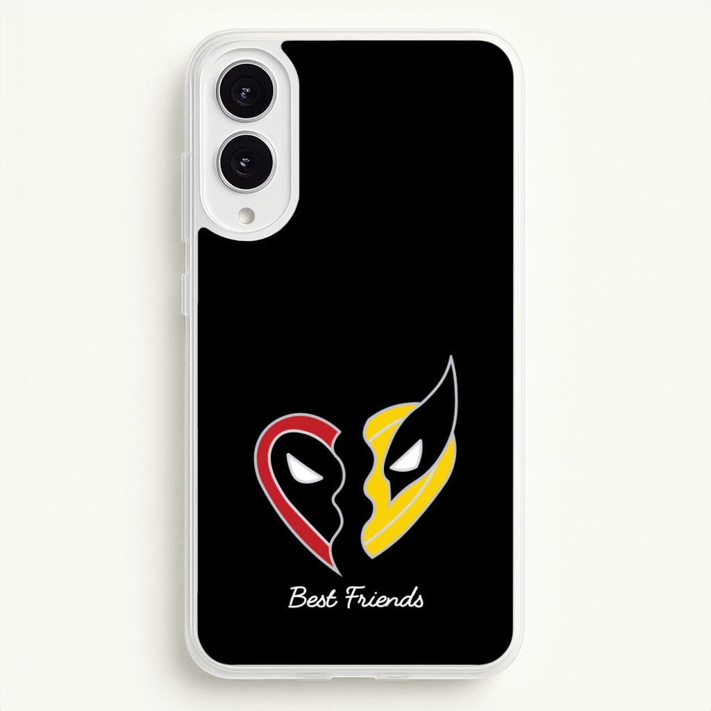 Superhero Best Friends Locket  - Marvel Phone Case for Galaxy S25 Edge