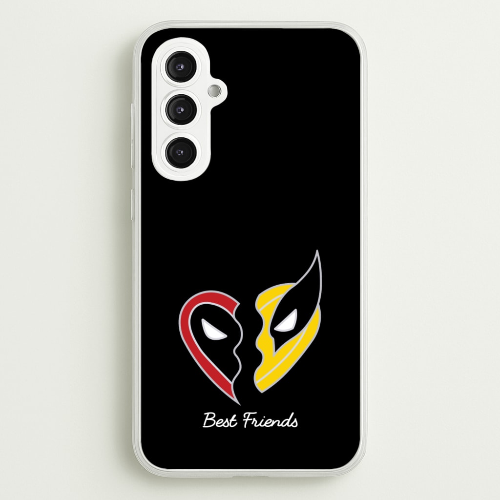 Superhero Best Friends Locket  - Marvel Phone Case for Galaxy S23FE