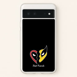 Superhero Best Friends Locket  - Marvel Phone Case for Google Pixel 6