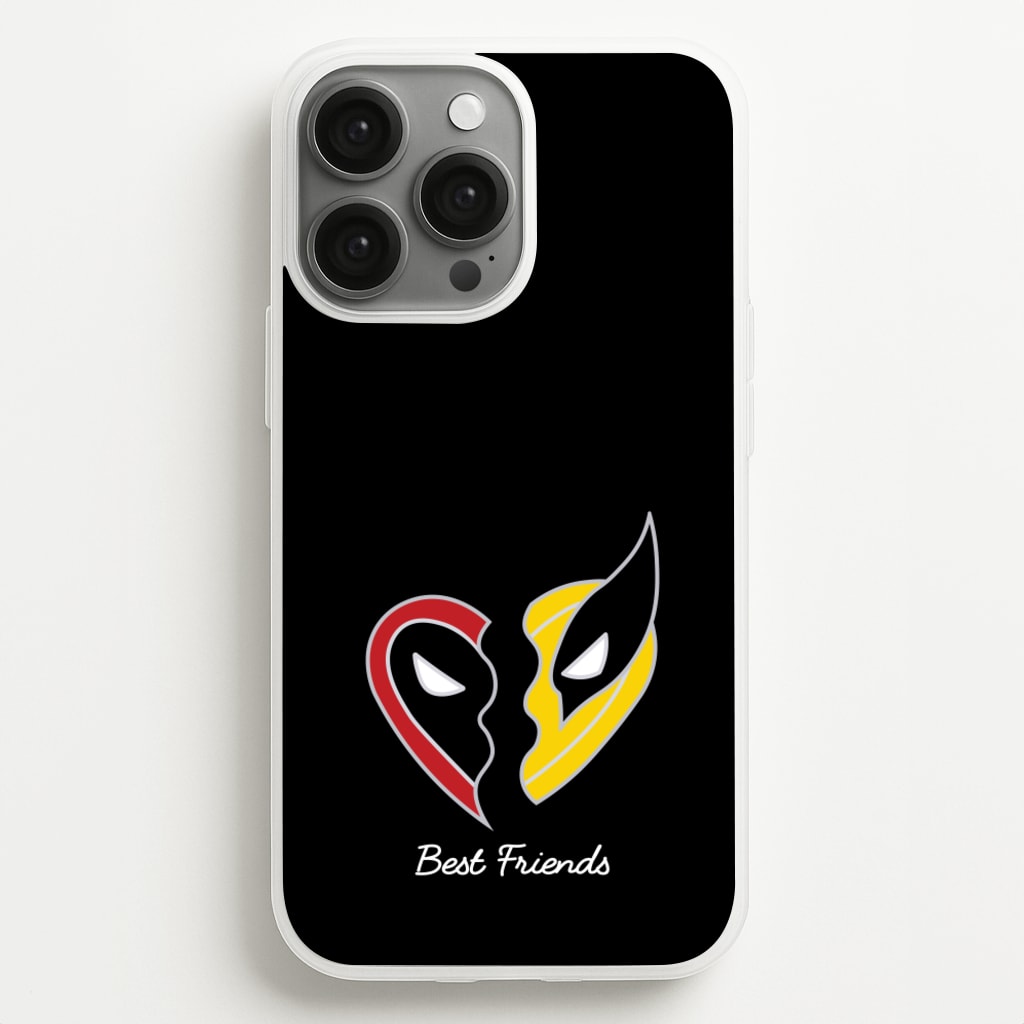 Superhero Best Friends Locket  - Marvel Phone Case for iPhone 13 Pro Max
