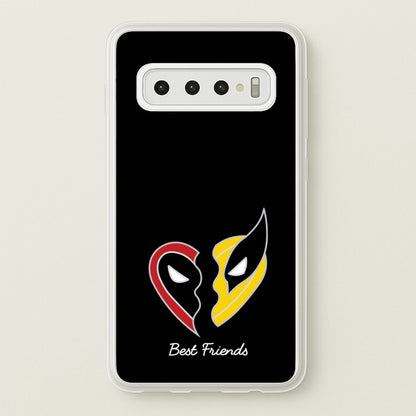 Superhero Best Friends Locket  - Marvel Phone Case for Galaxy S10