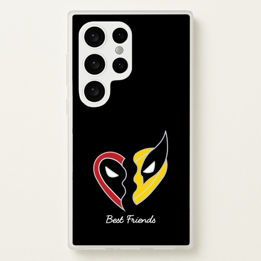 Superhero Best Friends Locket  - Marvel Phone Case for Galaxy S24 Ultra