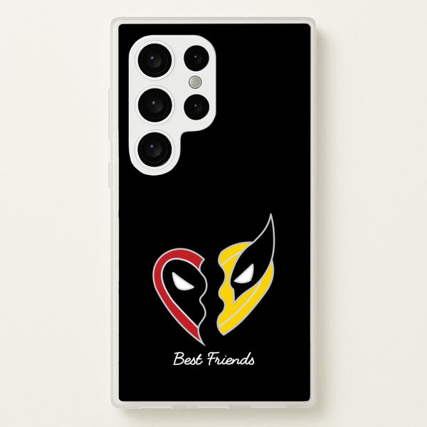 Superhero Best Friends Locket  - Marvel Phone Case for Galaxy S24 Ultra
