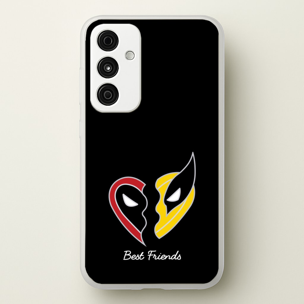 Superhero Best Friends Locket  - Marvel Phone Case for Galaxy A55