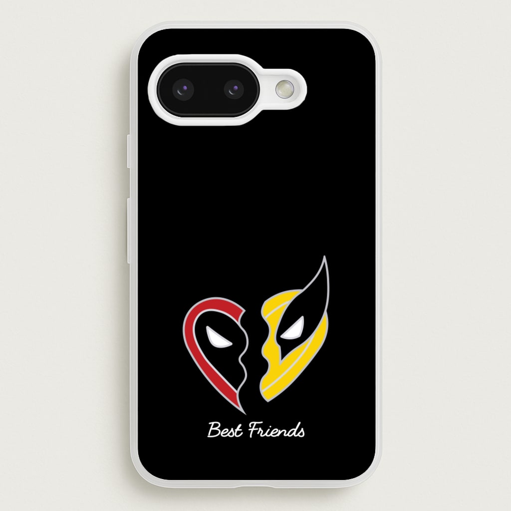 Superhero Best Friends Locket  - Marvel Phone Case for Google Pixel 9a