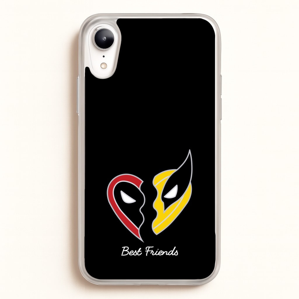 Superhero Best Friends Locket  - Marvel Phone Case for iPhone XR