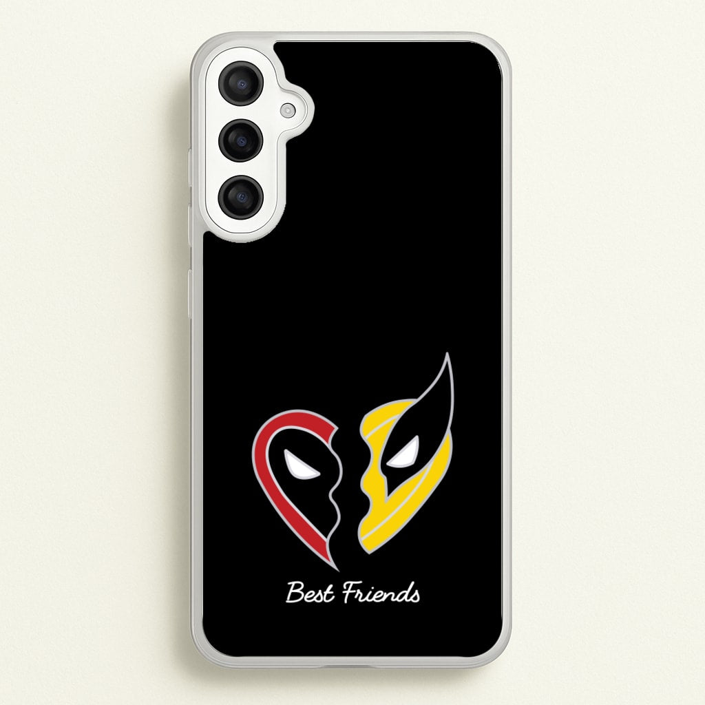 Superhero Best Friends Locket  - Marvel Phone Case for Galaxy A34