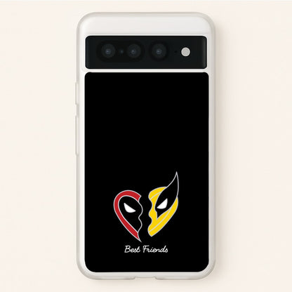 Superhero Best Friends Locket  - Marvel Phone Case for Google Pixel 7 Pro