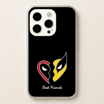 Superhero Best Friends Locket  - Marvel Phone Case for iPhone 15 Pro