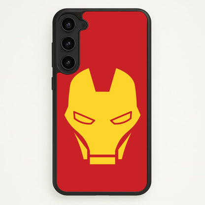 Red Robot Super Hero Face  - Marvel Phone Case for Galaxy S23