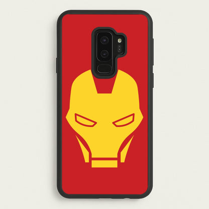 Red Robot Super Hero Face  - Marvel Phone Case for Galaxy S9 Plus