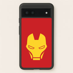 Red Robot Super Hero Face  - Marvel Phone Case for Google Pixel 7a