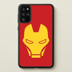 Red Robot Super Hero Face  - Marvel Phone Case for Galaxy S20 Plus