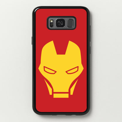 Red Robot Super Hero Face  - Marvel Phone Case for Galaxy S8 Plus
