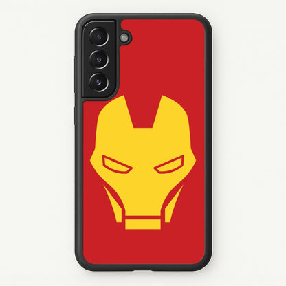 Red Robot Super Hero Face  - Marvel Phone Case for Galaxy S22 Plus