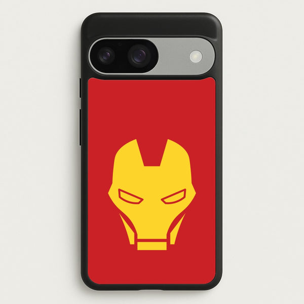 Red Robot Super Hero Face  - Marvel Phone Case for Google Pixel 9 / 9 Pro
