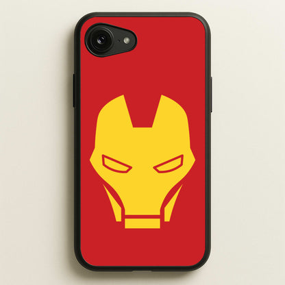 Red Robot Super Hero Face  - Marvel Phone Case for iPhone 16e