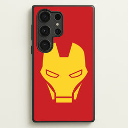 Red Robot Super Hero Face  - Marvel Phone Case for Galaxy S25 Ultra