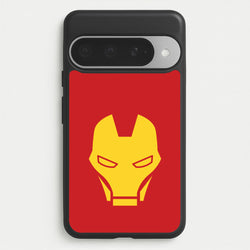 Red Robot Super Hero Face Phone Case for Google Pixel 10 Pro XL