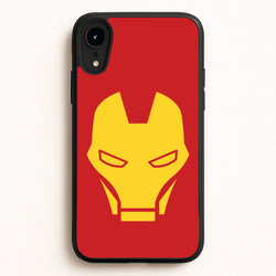Red Robot Super Hero Face  - Marvel Phone Case for iPhone XR