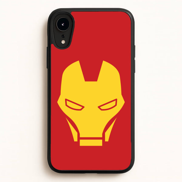 Red Robot Super Hero Face  - Marvel Phone Case for iPhone XR