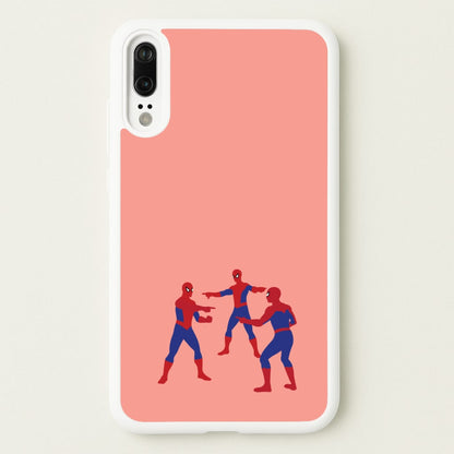 Spider Hero Pointing Meme  - Marvel Phone Case for Huawei P20