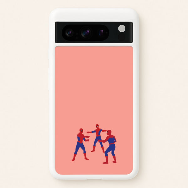 Spider Hero Pointing Meme  - Marvel Phone Case for Google Pixel 8 Pro