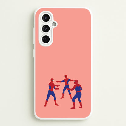 Spider Hero Pointing Meme  - Marvel Phone Case for Galaxy A14