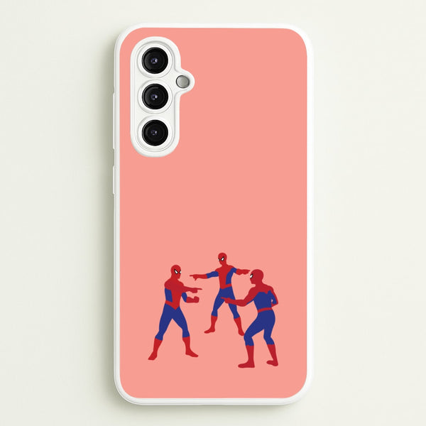Spider Hero Pointing Meme  - Marvel Phone Case for Galaxy A14