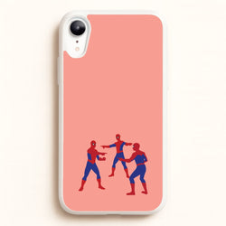 Spider Hero Pointing Meme  - Marvel Phone Case for iPhone XR