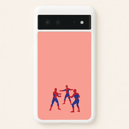 Spider Hero Pointing Meme  - Marvel Phone Case for Google Pixel 6