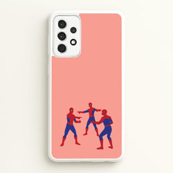 Spider Hero Pointing Meme  - Marvel Phone Case for Galaxy A52 / A52s