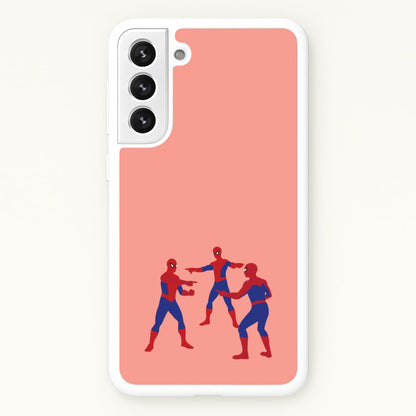 Spider Hero Pointing Meme  - Marvel Phone Case for Galaxy S22