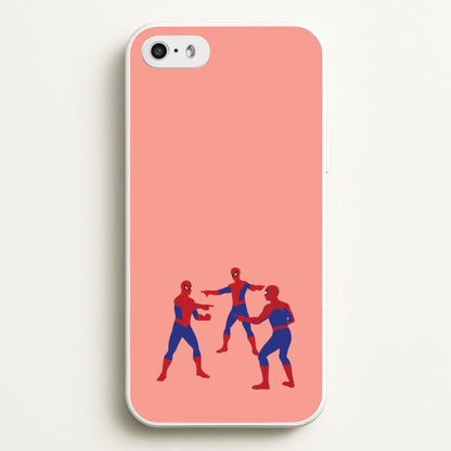 Spider Hero Pointing Meme  - Marvel Phone Case for iPhone 5 / 5s / SE 2016