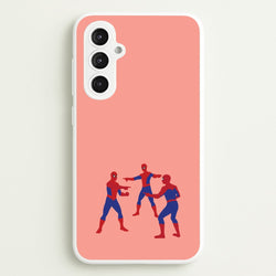 Spider Hero Pointing Meme  - Marvel Phone Case for Galaxy S23FE