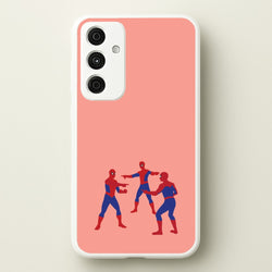 Spider Hero Pointing Meme  - Marvel Phone Case for Galaxy A35