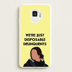 Disposable Delinquents  - Thunderbolts Phone Case for Galaxy S9