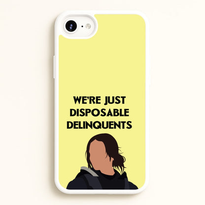 Disposable Delinquents  - Thunderbolts Phone Case for iPhone 6 / 7 / 8 / SE