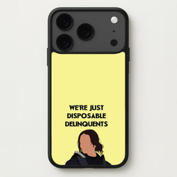 Disposable Delinquents Phone Case for iPhone 17 Pro Max