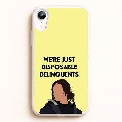 Disposable Delinquents  - Thunderbolts Phone Case for iPhone XR
