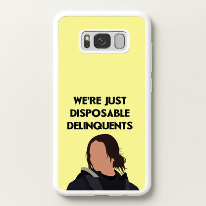 Disposable Delinquents  - Thunderbolts Phone Case for Galaxy S8 Plus