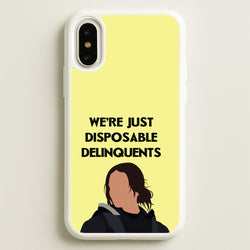 Disposable Delinquents  - Thunderbolts Phone Case for iPhone X / XS