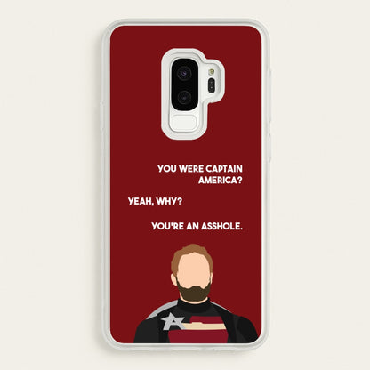 You're An Asshole  - Thunderbolts Phone Case for Galaxy S9 Plus