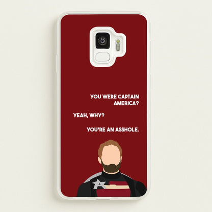You're An Asshole  - Thunderbolts Phone Case for Galaxy S9