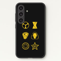Antihero Symbols  - Thunderbolts Phone Case for Galaxy S24 Plus