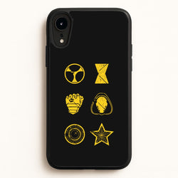 Antihero Symbols  - Thunderbolts Phone Case for iPhone XR