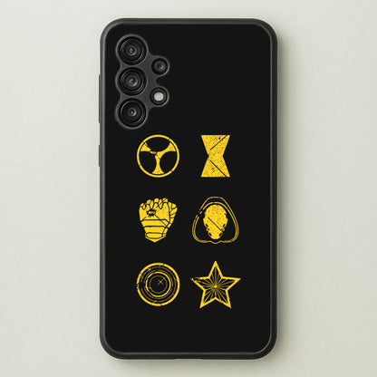 Antihero Symbols  - Thunderbolts Phone Case for Galaxy A13