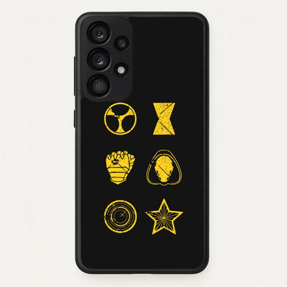 Antihero Symbols  - Thunderbolts Phone Case for Galaxy A53